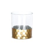 Kerzenglas "Jazz" in gold