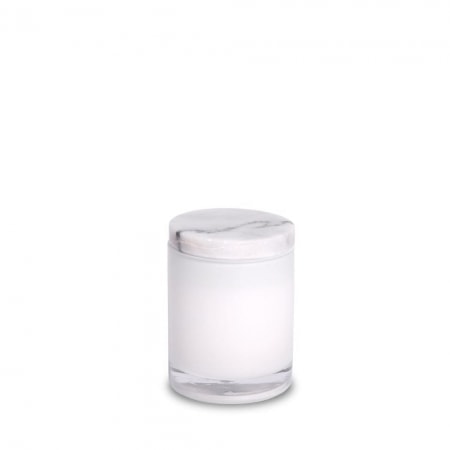 Duft-Kerzenglas "ARTISAN" mit Marmordeckel, 55 mm