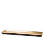Deko-Tablett, gold 44 cm