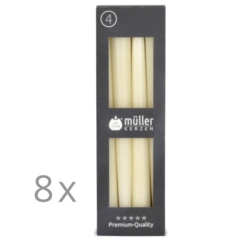 Spitzkerzen 245/22, 32er Pack, vanille