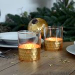 Kerzenglas "Jazz" in gold – Bild 2