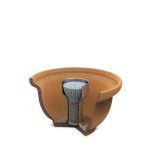 Outdoor-Schmelzfeuer mit Deckel – Bild 4