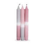 Kronenkerzen "Dip Dye" 3er-Set