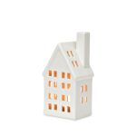 Windlichthaus aus Porzellan, 14,5 cm