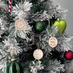 Adventsscheibe aus Holz, verschiedene Motive – Bild 6