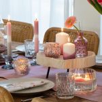 Kronenkerzen "Dip Dye" 3er-Set – Bild 4