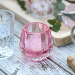 Farbiges Windlichtglas, 7,5 cm – Bild 7
