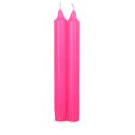 Kronenkerzen "Neon", 2er-Set