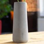 Blumenvase "Nemi", Beton – Bild 2