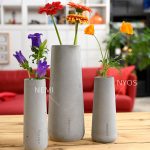 Blumenvase "Nemi", Beton – Bild 4