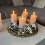 Adventszahlen aus Holz, 4er Set – Bild 3