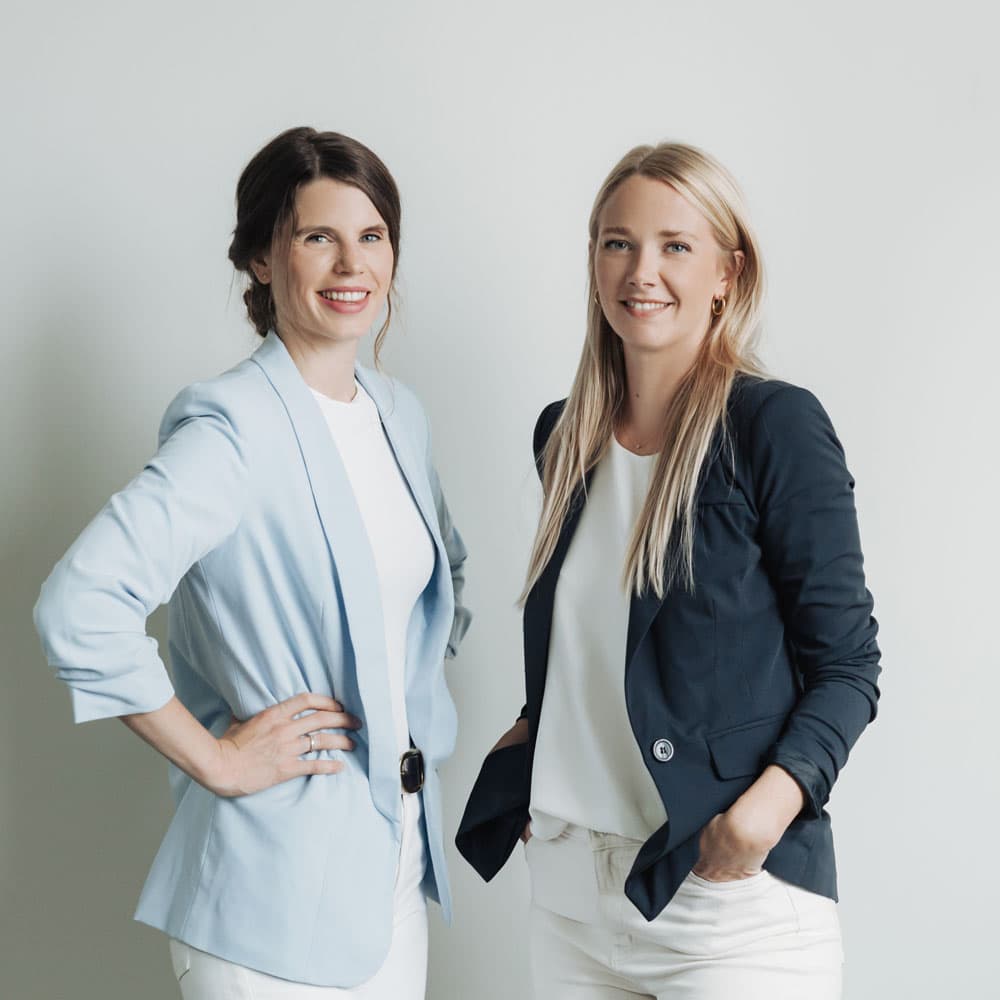 Isabel und Ann-Kristin Müller, Geschäftsführerinnen der Müller Kerzenfabrik GmbH