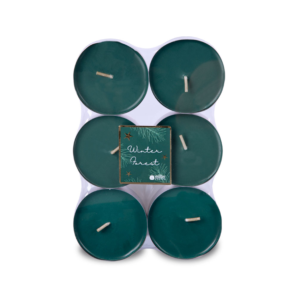Maxi-Duftlichte "Weihnachten", 6er Flatpack – Bild 4