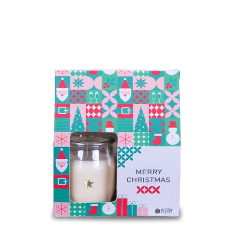 Geschenkbox Xmas Set," 2 Mini-Duft-Kerzengläser